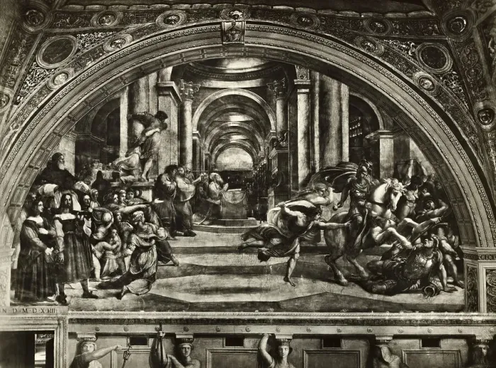 Framed Print : Palazzo Vaticano Artwork Designed by Raffaello Sanzio Framed Print : Palazzo Vaticano Artwork Designed by Raffaello Sanzio