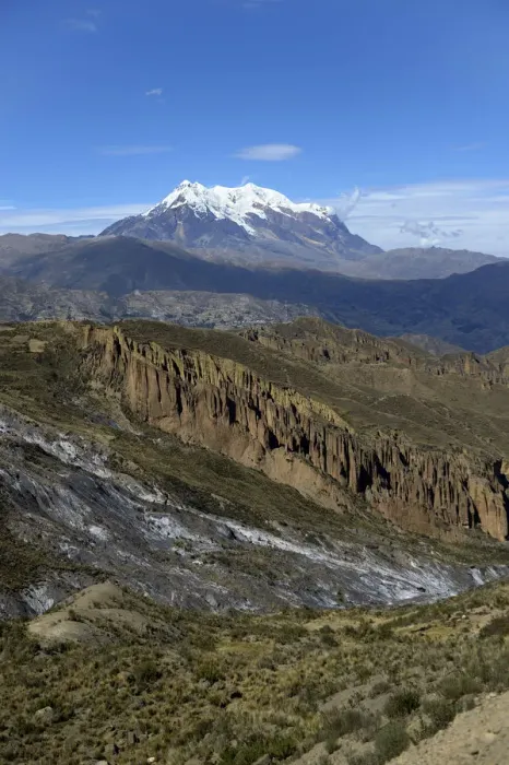 Framed Print : Palca Canyon and the Illimani Glacier, 6439 m, near La Paz, Departamento La Paz, Bolivia Framed Print : Palca Canyon and the Illimani Glacier, 6439 m, near La Paz, Departamento La Paz, Bolivia