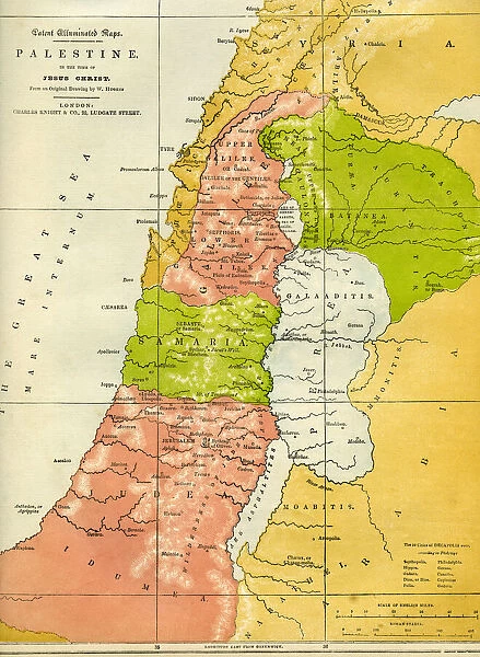 Palestine antique in the time of Jesus Christ