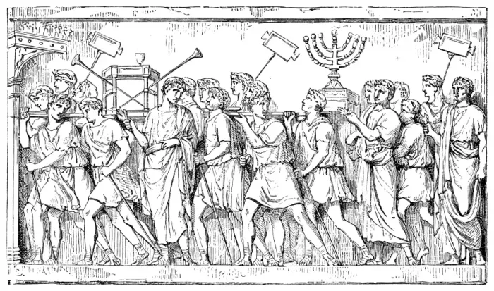 Framed Print : Palestine, Jerusalem, Roman destruction 70 AD