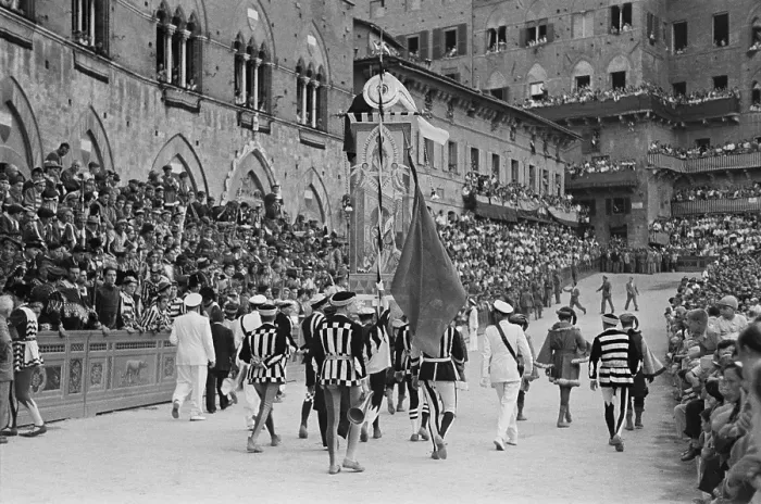 Framed Print : Palio Di Siena