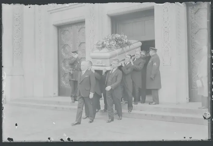 Framed Print : Pallbearers Carrying Casket Framed Print : Pallbearers Carrying Casket