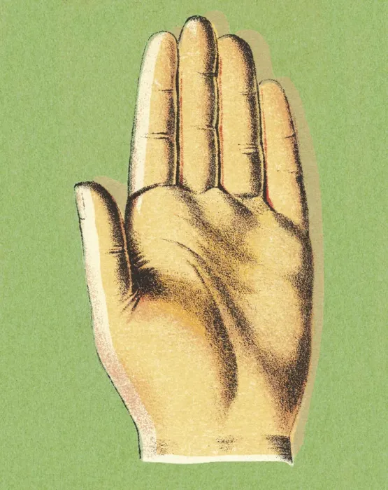 Framed Print : Palm of Hand Framed Print : Palm of Hand