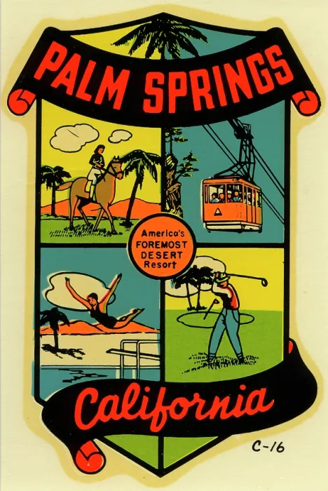 Framed Print : Palm Springs Framed Print : Palm Springs