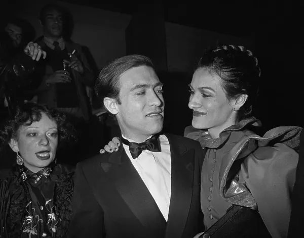 Paloma Picasso Smiling with Her Husband Print, Paris 1971. Art