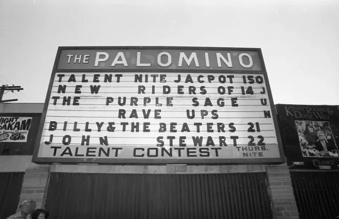 Framed Print : The Palomino Marquee Framed Print : The Palomino Marquee