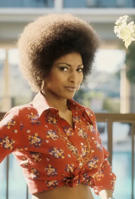 Framed Print : Pam Grier Portrait Session