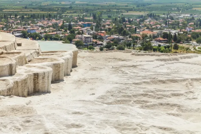 Framed Print : Pamukkale Travertines, Turkey Framed Print : Pamukkale Travertines, Turkey