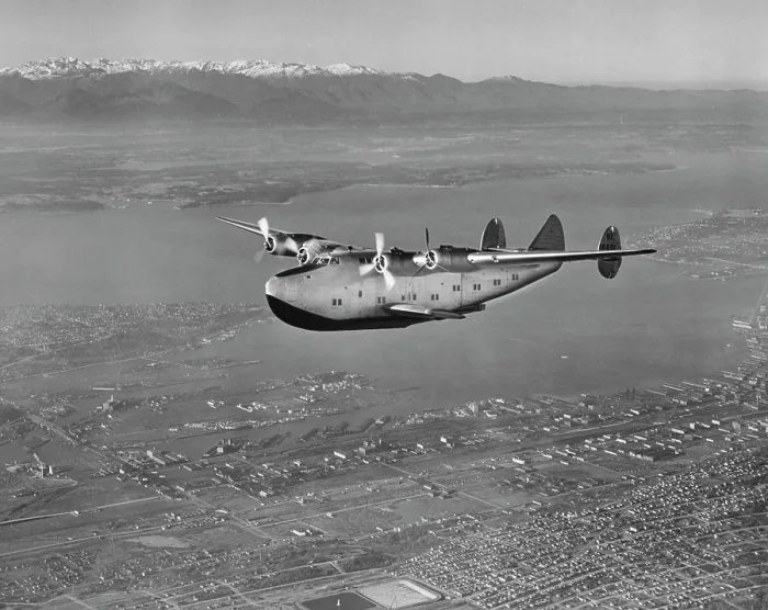 Framed Print : Pan American Airways Prototype Boeing B-314 Clipper