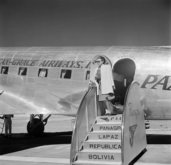 Framed Print : Pan American Grace Airlines Framed Print : Pan American Grace Airlines