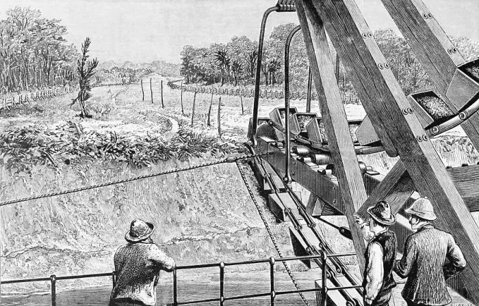 Framed Print : Panama Canal Being Built Framed Print : Panama Canal Being Built