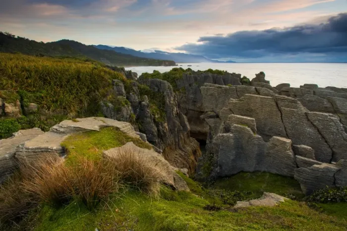 Framed Print : Pancake Rocks in the Paparoa National Park Framed Print : Pancake Rocks in the Paparoa National Park