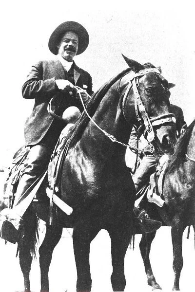 Pancho Villa On Horse