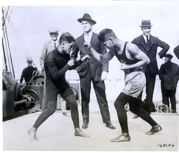 Framed Print : Pancho Villa Spars W / Elino Flores Onboat Framed Print : Pancho Villa Spars W / Elino Flores Onboat