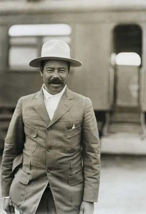 Framed Print : Pancho Villa; Waist Up