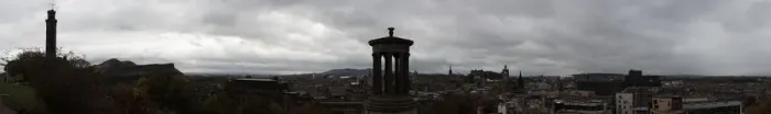 Framed Print : Panorama on Edinburgh, with Monuments, United Kingdom Framed Print : Panorama on Edinburgh, with Monuments, United Kingdom