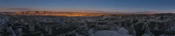Framed Print : Panorama of Goreme city Framed Print : Panorama of Goreme city