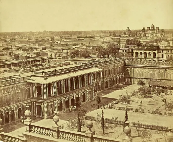 Framed Print : Panorama of Lucknow, Lakhnau, View of the Devastation Caused by the Lucknow Massacre, Event of the Indian Uprising of 1857, India, Historic, digitally restored reproduction from an original of the period Framed Print : Panorama of Lucknow, Lakhnau, View of the Devastation Caused by the Lucknow Massacre, Event of the Indian Uprising of 1857, India, Historic, digitally restored reproduction from an original of the period