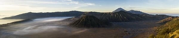 Panorama of mountain Bromo