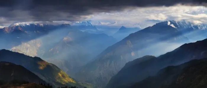 Framed Print : Panorama of mountain range. Himalayas, Nepal Framed Print : Panorama of mountain range. Himalayas, Nepal