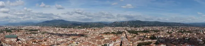 Framed Print : Panorama over the Old City of Florence, Italy Framed Print : Panorama over the Old City of Florence, Italy