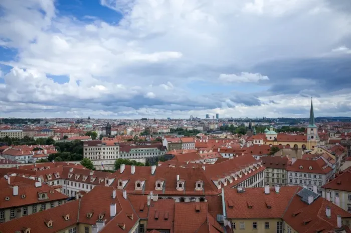 Framed Print : Panorama of Prague Framed Print : Panorama of Prague