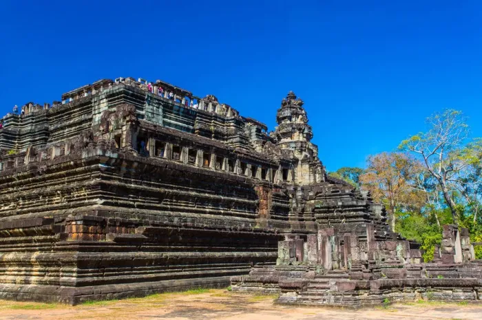 Framed Print : Panorama view of Baphuon temple at Angkor Wat complex, Siem Reap, Cambodia Framed Print : Panorama view of Baphuon temple at Angkor Wat complex, Siem Reap, Cambodia