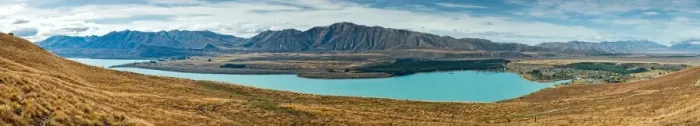 Framed Print : Panorama view of lake tekapo Framed Print : Panorama view of lake tekapo