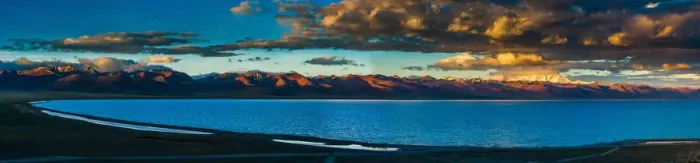 Framed Print : Panorama view of Namtso lake Framed Print : Panorama view of Namtso lake