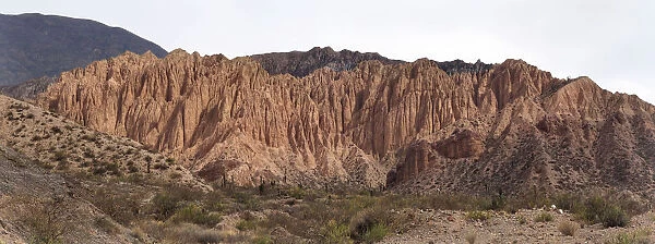 Panorama view of Quebrada de Humahuaca