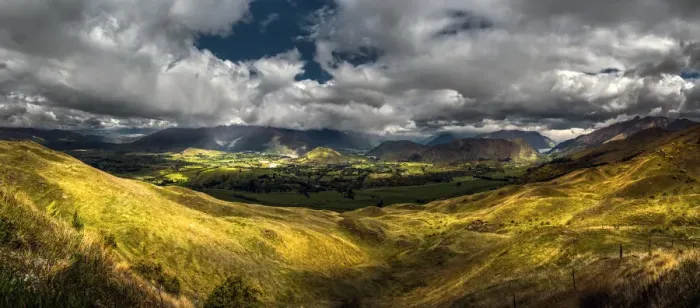 Framed Print : Panorama view of Queenstown from Coronet peak Framed Print : Panorama view of Queenstown from Coronet peak