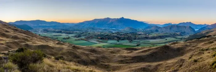 Framed Print : Panoramic landscape from Coronet peak, Queenstown Framed Print : Panoramic landscape from Coronet peak, Queenstown
