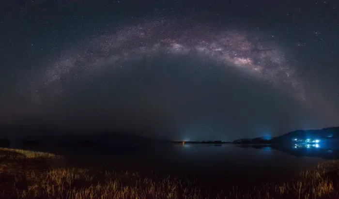 Framed Print : Panoramic of Milky Way Framed Print : Panoramic of Milky Way