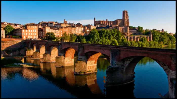 Framed Print : Panoramic view of Albi Framed Print : Panoramic view of Albi