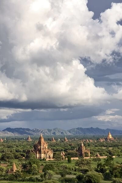 Panoramic view of the Bagan Archaeological Zone