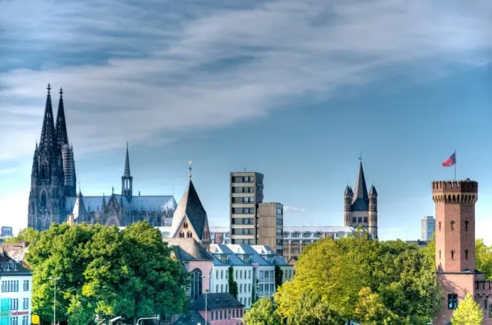 Framed Print : Panoramic view of the city of Cologne Framed Print : Panoramic view of the city of Cologne
