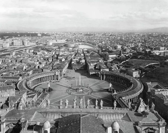 Framed Print : Panoramic View of the City of Rome Framed Print : Panoramic View of the City of Rome
