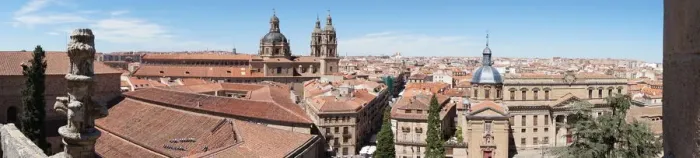 Framed Print : Panoramic view over Old City, Salamanca, Spain Framed Print : Panoramic view over Old City, Salamanca, Spain