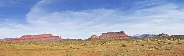 Panoramic view, Scenic Route 128, Utah, USA