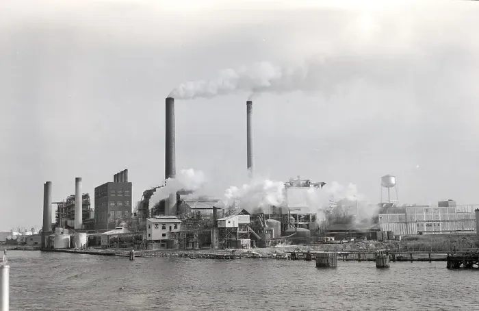 Framed Print : Paper Mill Framed Print : Paper Mill