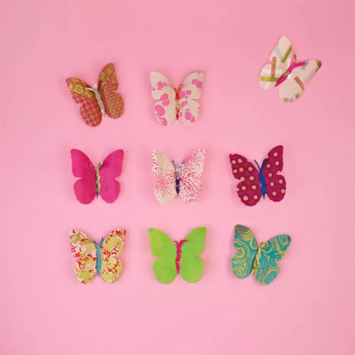 Framed Print : Paper butterflies Framed Print : Paper butterflies