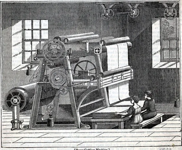 Framed Print : Paper Cutting Machine Child Operators Framed Print : Paper Cutting Machine Child Operators