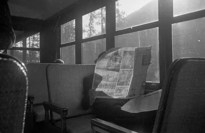 Framed Print : Paper Reader Framed Print : Paper Reader