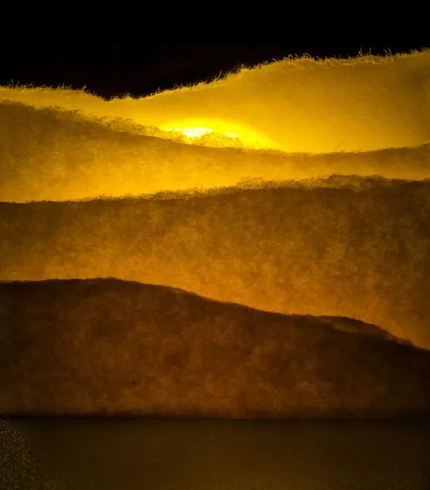 Framed Print : paper sun(rise) Framed Print : paper sun(rise)