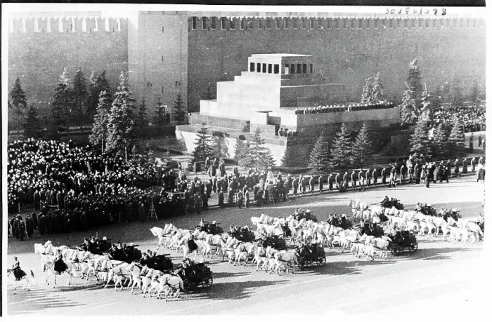 Framed Print : Parade Celebrating the 32nd Anniversary of the Bolshevik Revolution Framed Print : Parade Celebrating the 32nd Anniversary of the Bolshevik Revolution