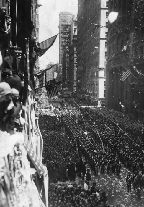 Framed Print : Parade For Lindbergh Framed Print : Parade For Lindbergh