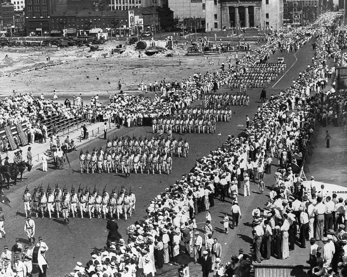 Framed Print : Parade in St. Louis, Missouri Framed Print : Parade in St. Louis, Missouri