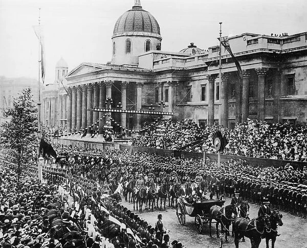 Parade In Trafalgar Square