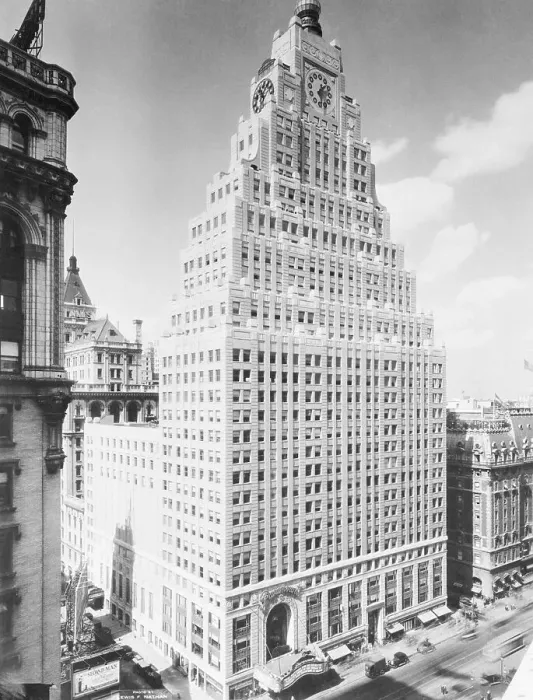 Framed Print : Paramount Building Framed Print : Paramount Building