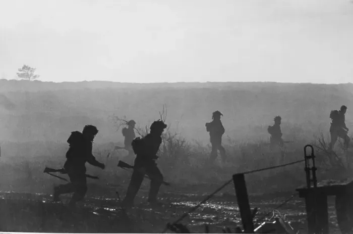 Framed Print : Paras In Training Framed Print : Paras In Training